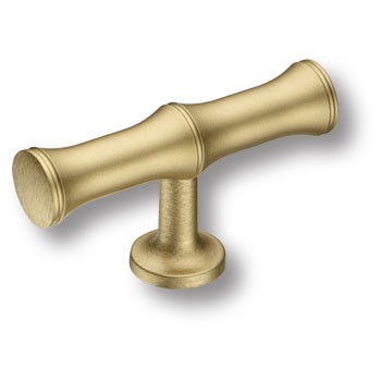 Ручка-кнопка, 9244 0008 ELX5-ELX5, 36х20х70мм, металл, брашированная латунь