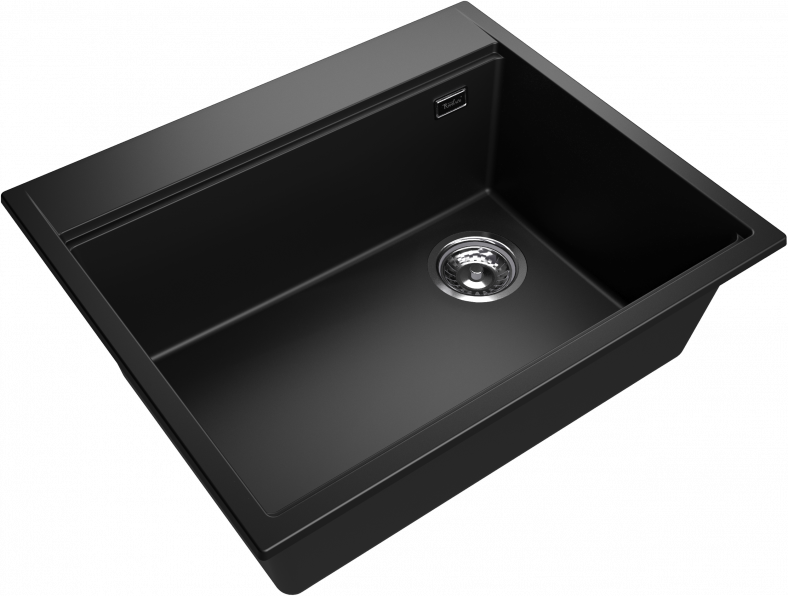 Мойка Rivelato TESORO 605-R, 600х510х200мм, антрацит