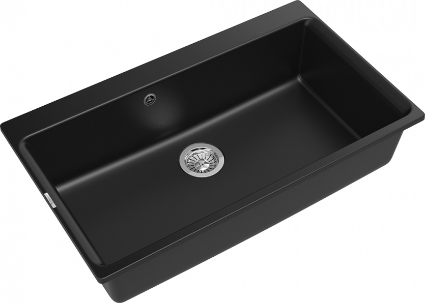Мойка Rivelato AXEL 90, 870х520x200мм, черный