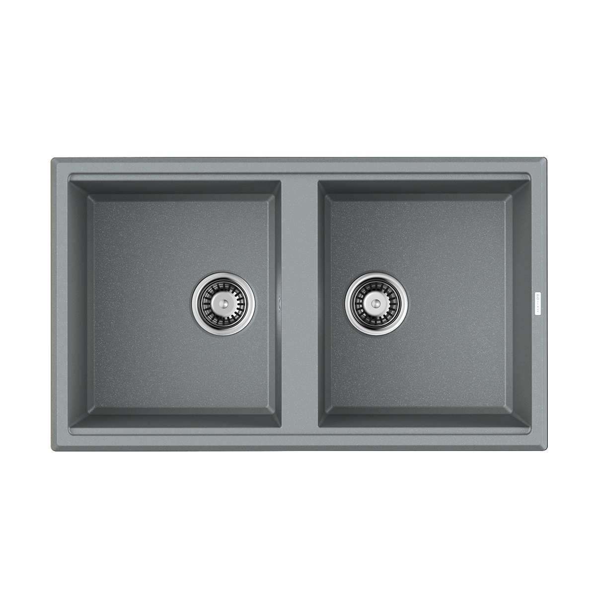 Мойка Tedori 86-2-LB GR, Tetogranit/leningrad grey