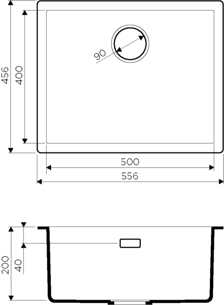 Мойка Yamakawa 55-U/I-CN, Artceramic/Canyon