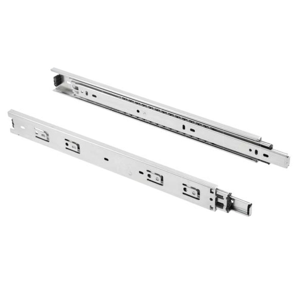 Направляющие полновыкатные h=45мм, L=450мм, цинк, 1,2х1,2х1,2