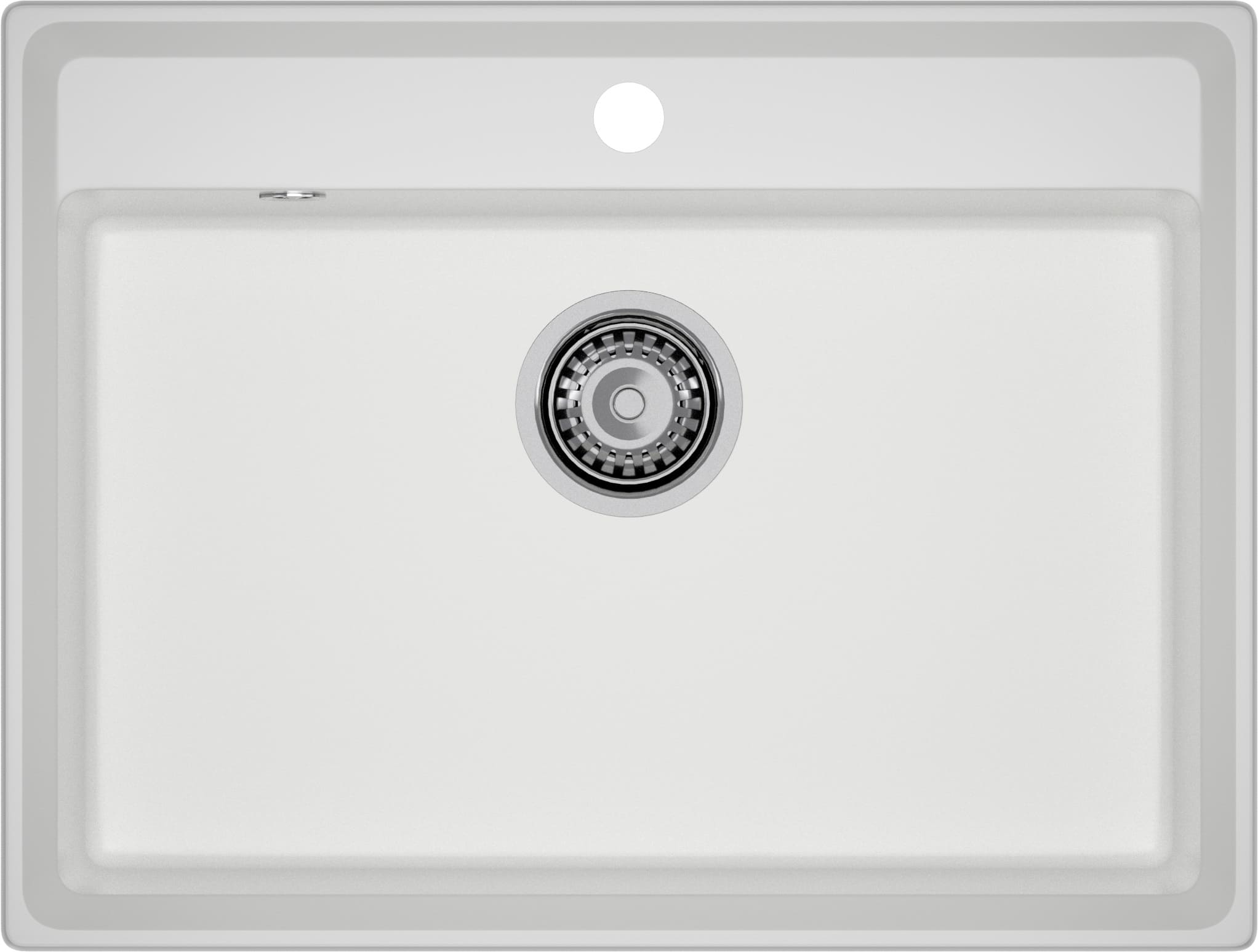 Мойка GranFest LEVEL 660, 660х500 мм, иней