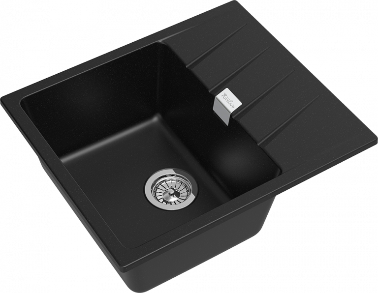 Мойка Rivelato RAUM 58, 580х500х200мм, черный