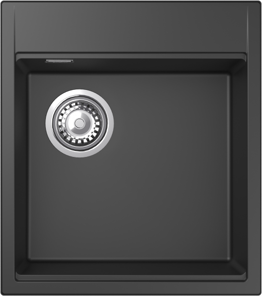 Мойка Rivelato TESORO 455-L, 450х510х200мм, антрацит