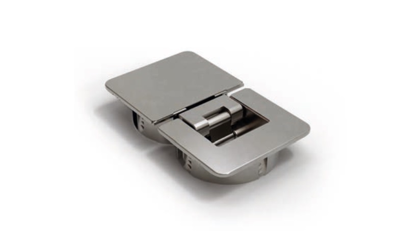 Петля секретерная, d=35мм, врезная, никель, Furnital