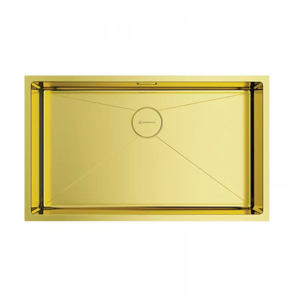 Мойка Taki 74-U/IF-LG, нержавеющая сталь, светлое золото