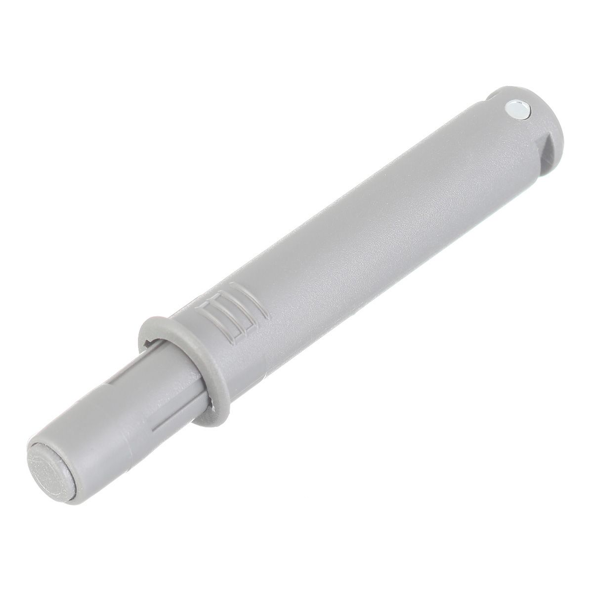 Толкатель Push Open без магнита, врезной, короткий, серый, GTV