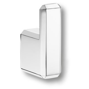 Крючок, 7106 010MP02, однорожковый, металл, глянцевый хром