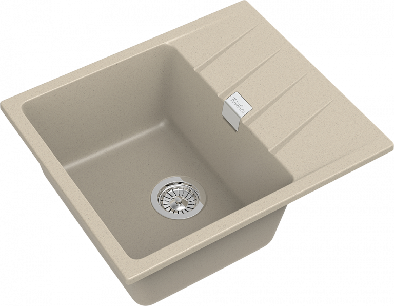 Мойка Rivelato RAUM 58, 580х500х200мм, темно-бежевый