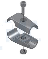 R-42М Муфта одинарная соединение 90" малая, CMF