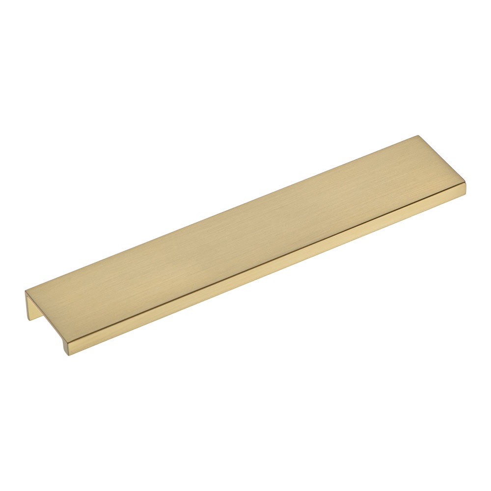 Ручка-профиль, 8926 0160 GB, 160мм, металл, матовая латунь