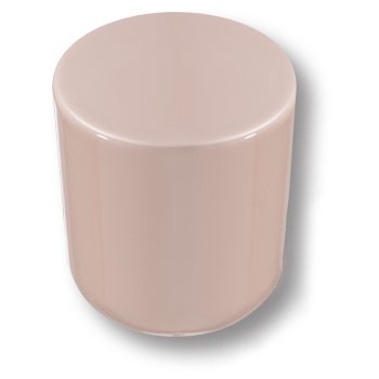 Ручка-кнопка, 8161-581 PINK BRIGHT, d=25мм, металл, розовый глянцевый