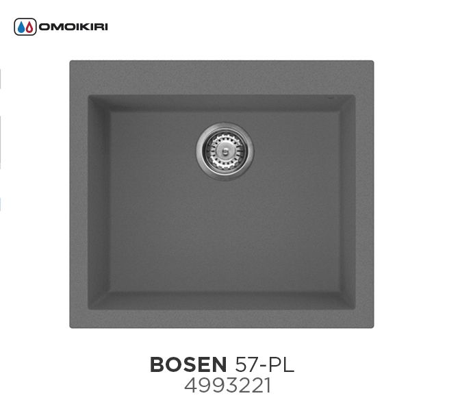 Мойка Bosen 57-PL, Tetogranit/платина
