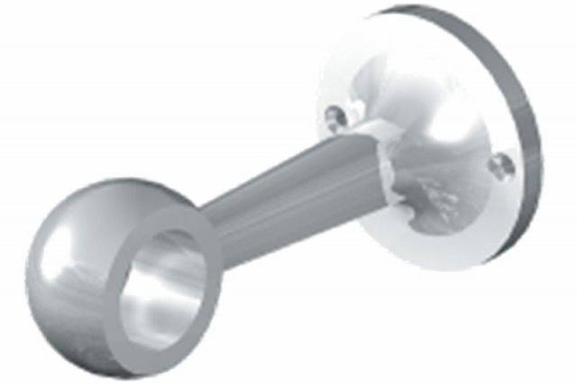 R-50A Держатель конечный большой, хром, CMF