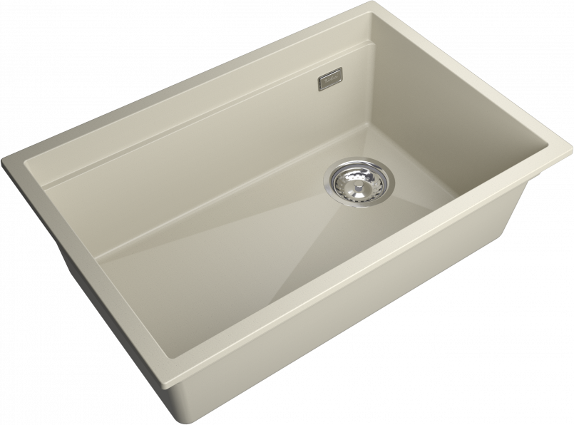 Мойка Rivelato LINO 654-R, 650х440х210мм, темно-бежевый