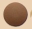 Заглушка для технических отверстий, d=10мм, светло-коричневая