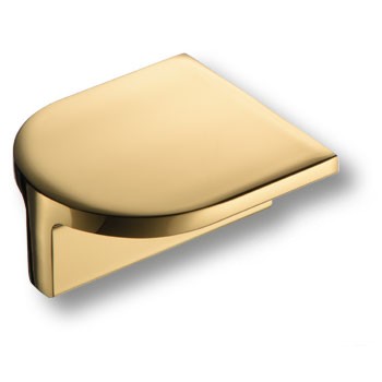 Ручка-скоба, 6807 0032 GL, 32мм, металл, глянцевое золото