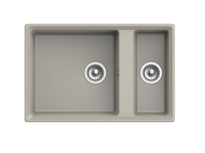 Мойка GranFest LEVEL 760K, 760х500 мм, топаз