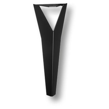 Опора декоративная мебельная, 410х82х82мм, черный