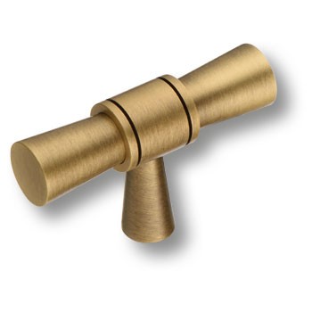 Ручка-кнопка, 0753-013, 35х15х60мм, металл, старая бронза