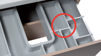 Клипса-крепление 16мм, для разделительного профиля, серая