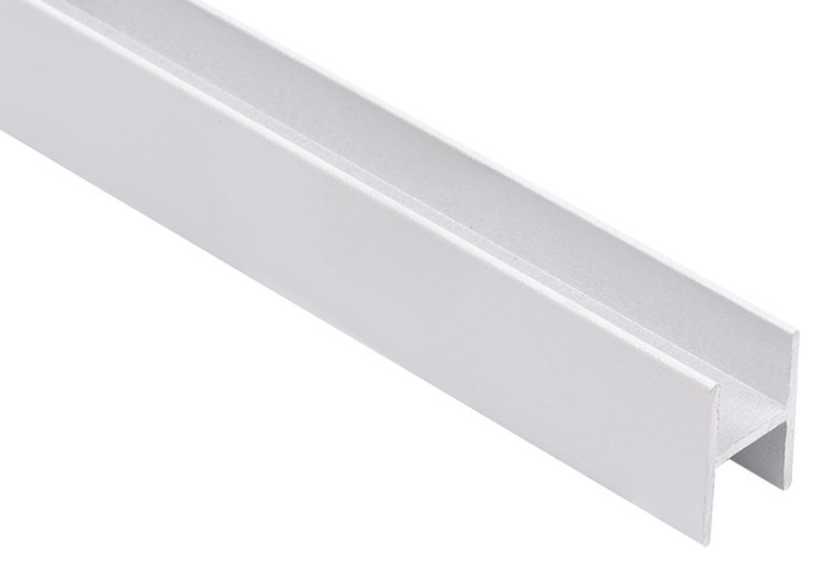 СТ-1 6мм Планка соединительная для щита L=3000мм, H-образное сечение, белый глянец