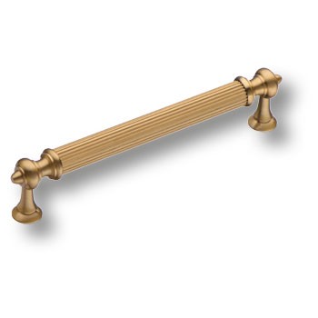 Ручка-скоба, 2512-007-128, 128мм, металл, матовое золото