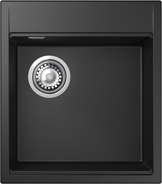 Мойка Rivelato TESORO 455-L, 450х510х200мм, черный