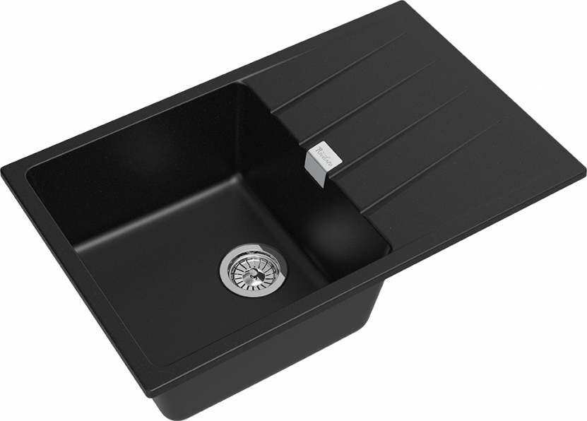 Мойка Rivelato RAUM 78, 780х500х200мм, черный