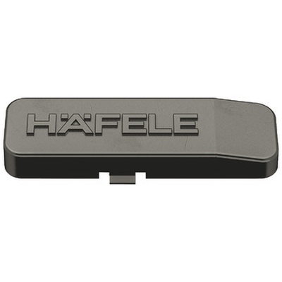 Заглушка для накладной петли, ЧЁРНАЯ, Hafele