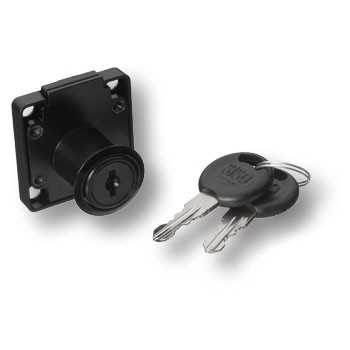 Замок накладной 850, чёрный