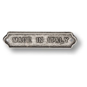 Накладка декоративная, 15.673.00.16, 55х14мм, старое серебро