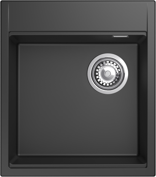 Мойка Rivelato TESORO 455-R, 450х510х200мм, антрацит