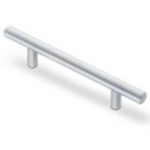 Ручка-рейлинг, матовый хром, d=12мм, 224/304мм, Kerron