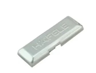 Заглушка для накладной петли, никель, Hafele