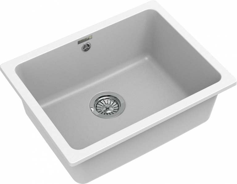 Мойка Rivelato BERKANA 50, 560х430х200мм, иней