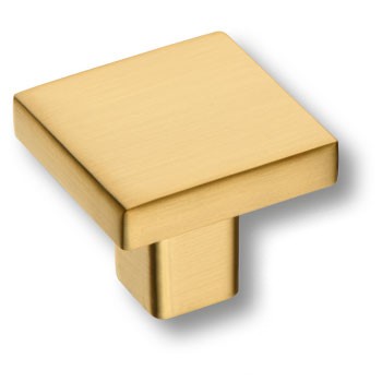 Ручка-кнопка, 82-Matt Gold, 20х30х30мм, металл, сатинированное золото