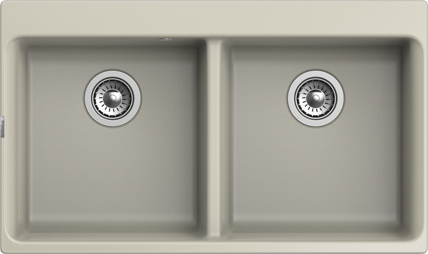 Мойка Rivelato AXEL 90-2D, 870х520x200мм, топаз