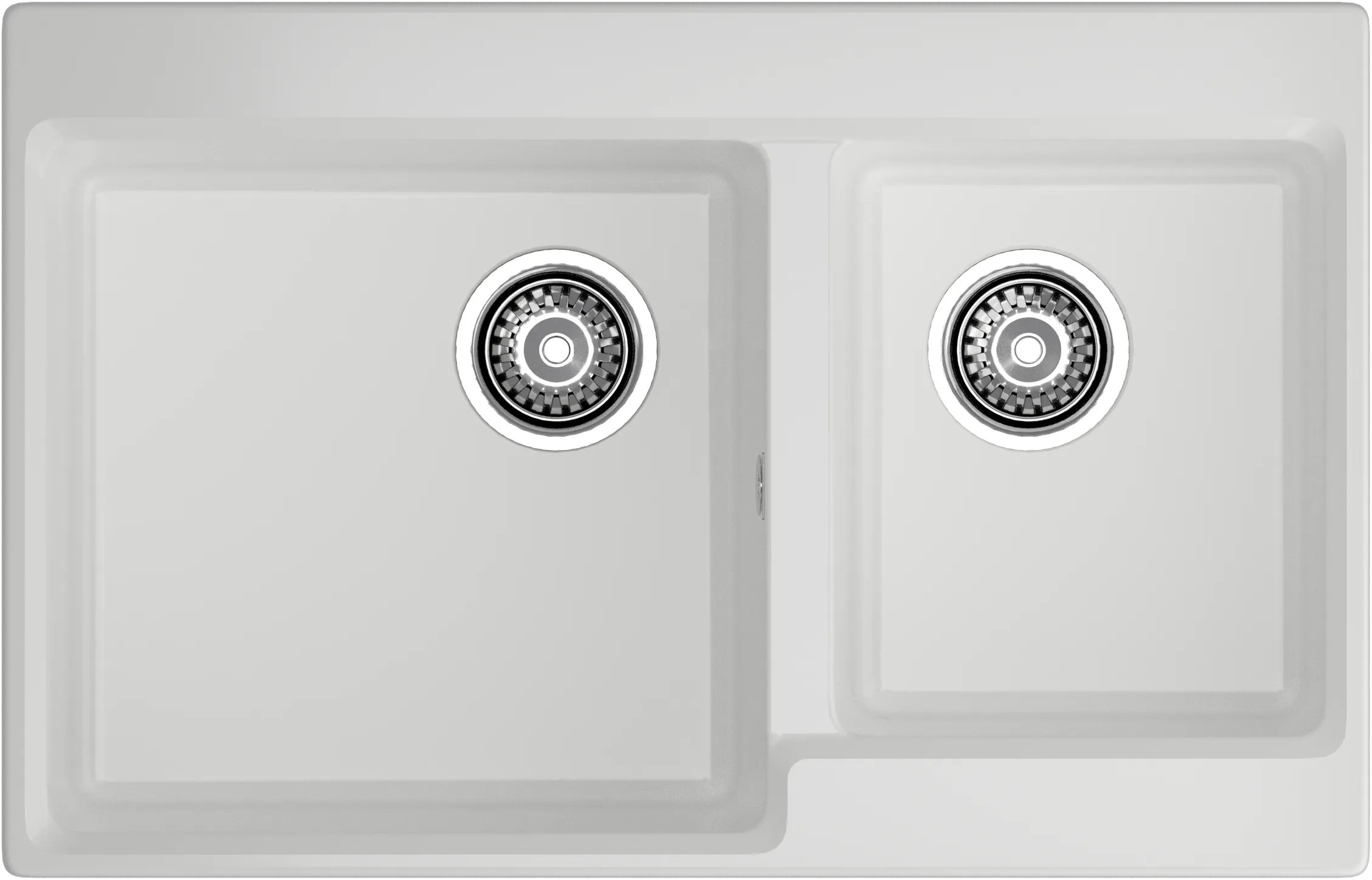 Мойка GranFest LEVEL 780K, 780х500 мм, серый