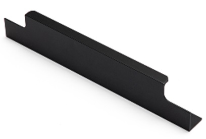 Ручка торцевая, FH.T900.200.BL, 200мм, металл, черный матовый