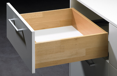 Направляющая Quadro V6 25 Silent System, 25 кг, NL300, полн выдвиж, надвиж монтажа, EB20, левая