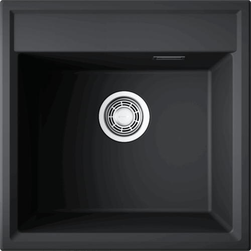Мойка Daisen 51-BL, Artgranit/черный