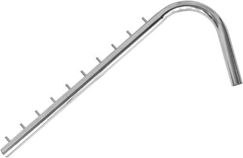 R-37-10 Вешалка на 10 крючков, 45*, CMF