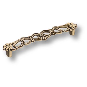 Ручка-скоба, 15.070.128.12, 128мм, металл, античная бронза