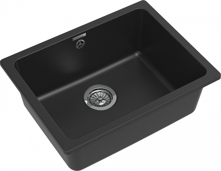 Мойка Rivelato BERKANA 50, 560х430х200мм, антрацит