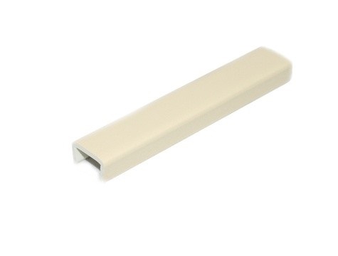 Торцевая заглушка для цоколя, h=150мм, пластик, ваниль, Россия