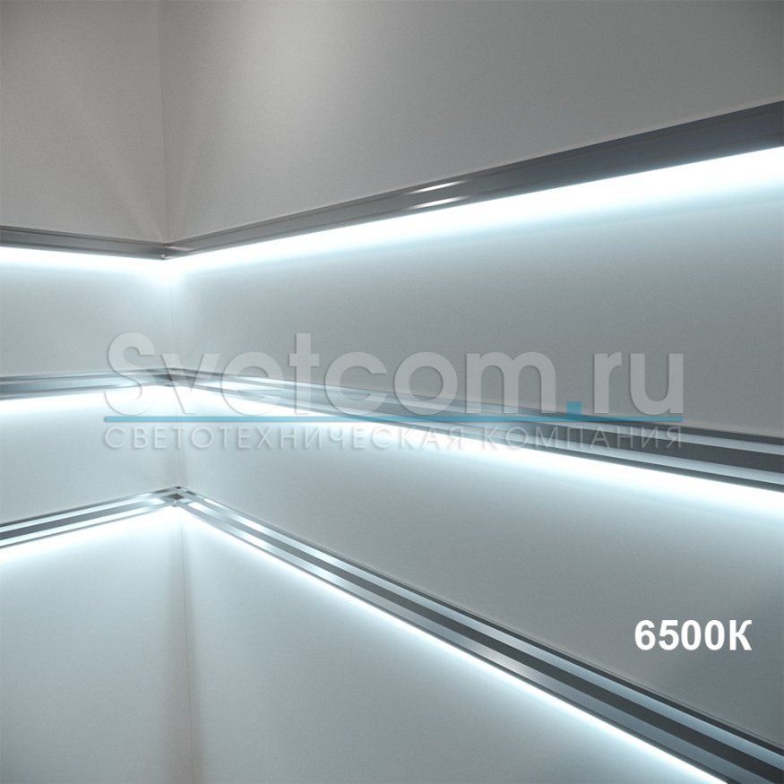 Лента  8х5000мм, COB, 12В, холодный, 10.0 Вт/м, 320 диодов/м, 1 200 Лм/м, CRI>85, IP20, GLS
