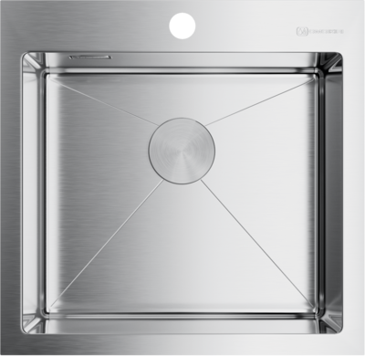 Мойка Akisame 51-IN, нержавеющая сталь, нержавеющая сталь  