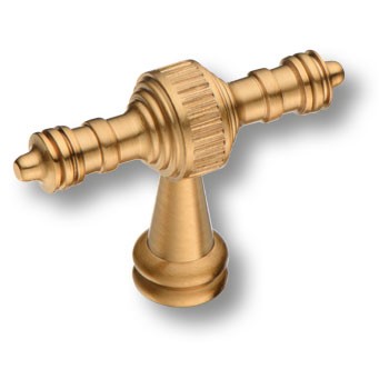 Ручка-кнопка, 07149-007, 36х16х51мм, металл, матовое золото